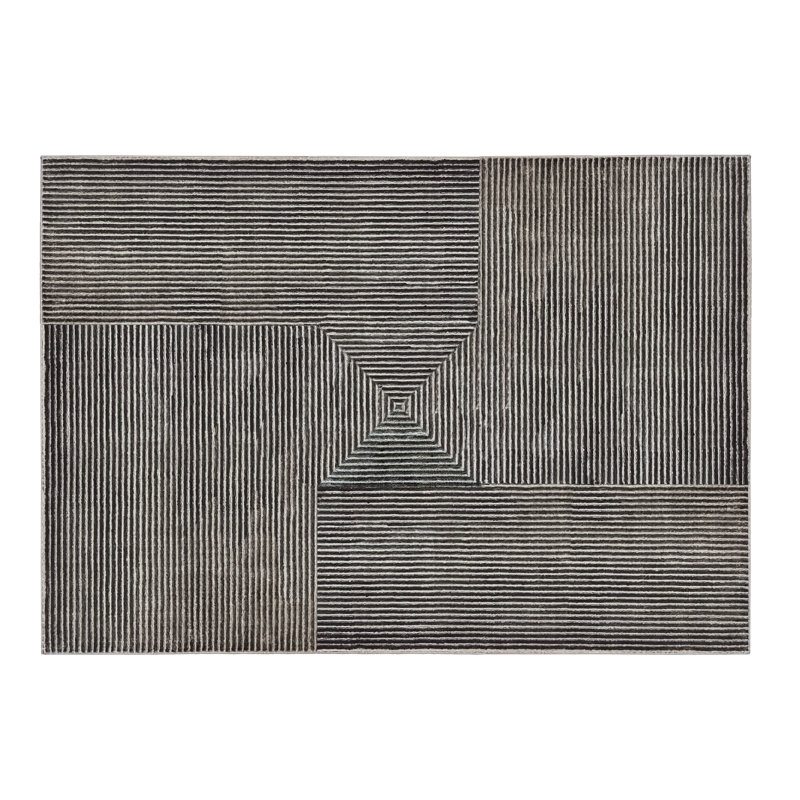 Avivah Striped Area Rug, Rectangle 160 x 230cm