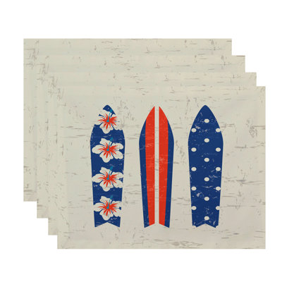 Almeida Polyester Sports Rectangle Placemat