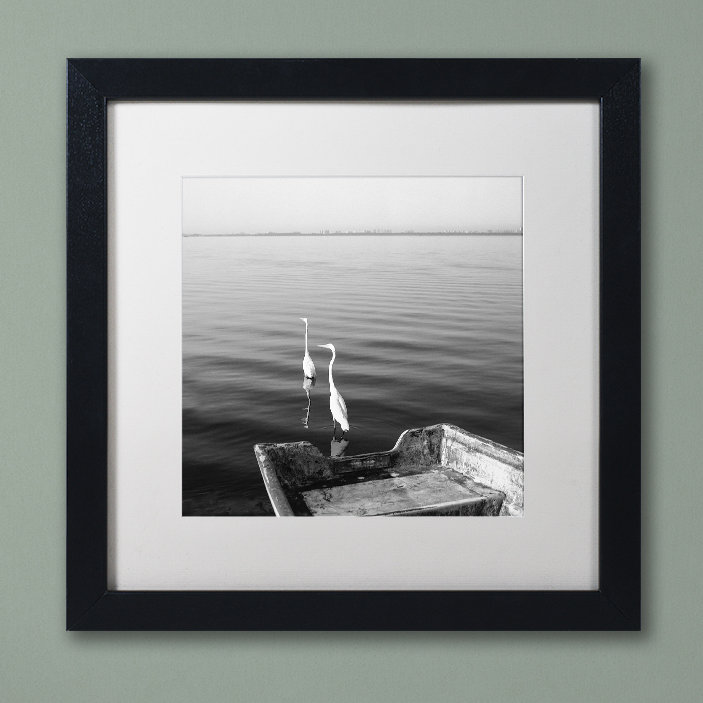 «Moises Levy» par Moises Levy, reproduction de photo sur toile encadrée, H 16 po x l 16 po x P 0,5 po, Blanc