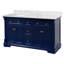 Ensemble de meuble-lavabo double 60 po avec armoire bleu royal et comptoir en marbre d'ingénierie-69261588-61569813