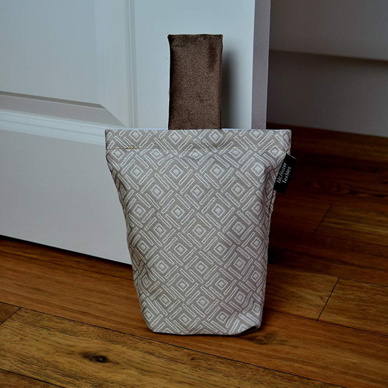 Zebedee Door Wedge, Taupe/Dark Grey