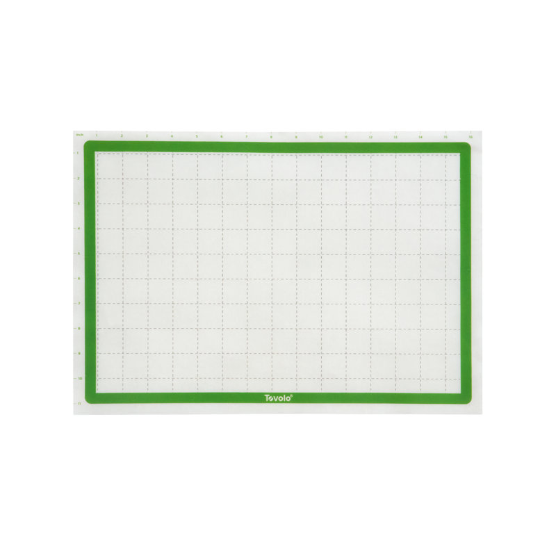 Tovolo Truebake Sil 1/2 Sheet Pan Mat With Grid For Baking