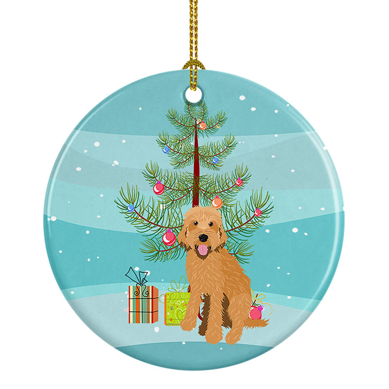 Doodle Liver #4 Christmas Ceramic Ornament, Doodle Liver #4