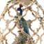 Peacock Egg Objet