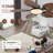 52Inch Tropical Palm Leaf Ceiling Fan With Lights & Remote Control