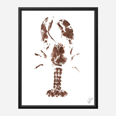 Lobster Print by John Beard