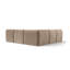 5 Seater Velvet Sofa & Chaise-129894856