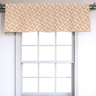Sateen Ruffled Window Valance