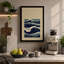 Mountain Meets Sea Japandi - Wrapped Canvas-1883629256-1883629262