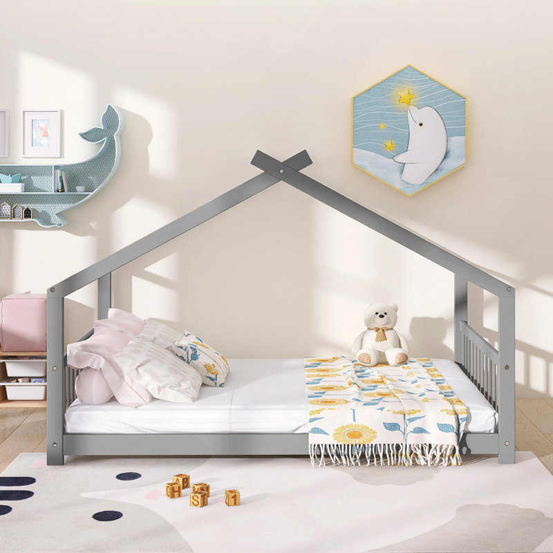 Lit en bois House House, Lit double
