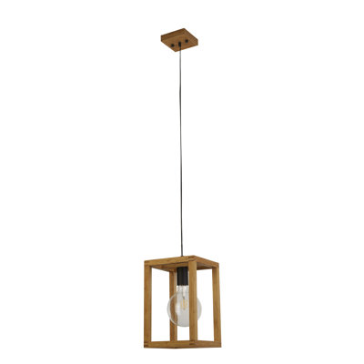 Svetlana 1 - Light Natural Square/Rectangle Pendant