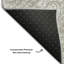 Tapis taupe Apodaca lavable à la machine de qualité supérieure-1984676944