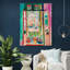 Open Window by Henri Matisse - Closed Corner Frame Print on Canvas-1973425209