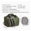 Sac tactique pour 2 pistolets - Étui à fusil robuste avec pochettes amovibles, fermetures à glissière verrouillables et bandoulière pour la chasse et le tir en plein air