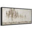 «Woodland Forest Landscape Forest Silhouette On Foggy Morning», reproduction d'art sur toile-96074609-111376763