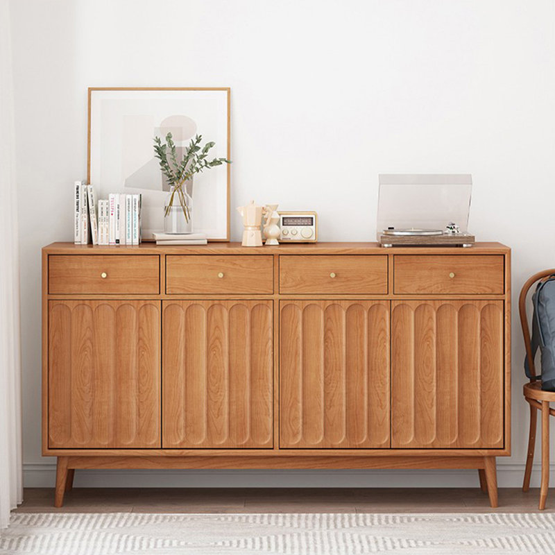 Armoire de rangement en bois massif