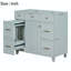 Base de meuble-lavabo simple 35,4 Fraya seulement-2084139396