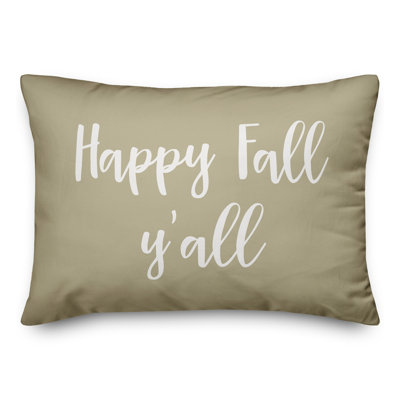  Coussin Happy Fall, Y'all