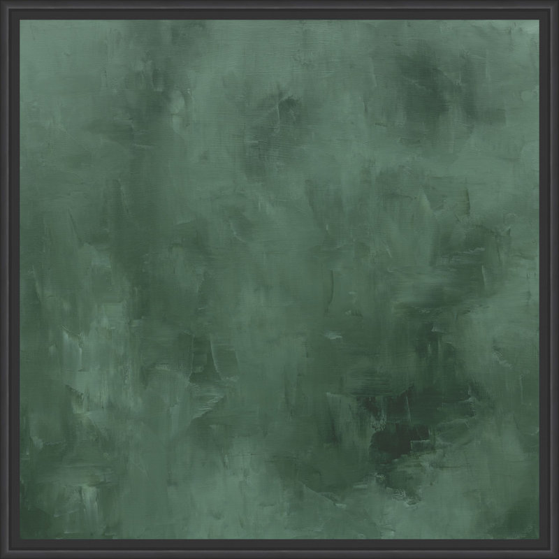 Into Moss 2, reproduction d'art encadrée, H 40,25 po x l 40,25 po