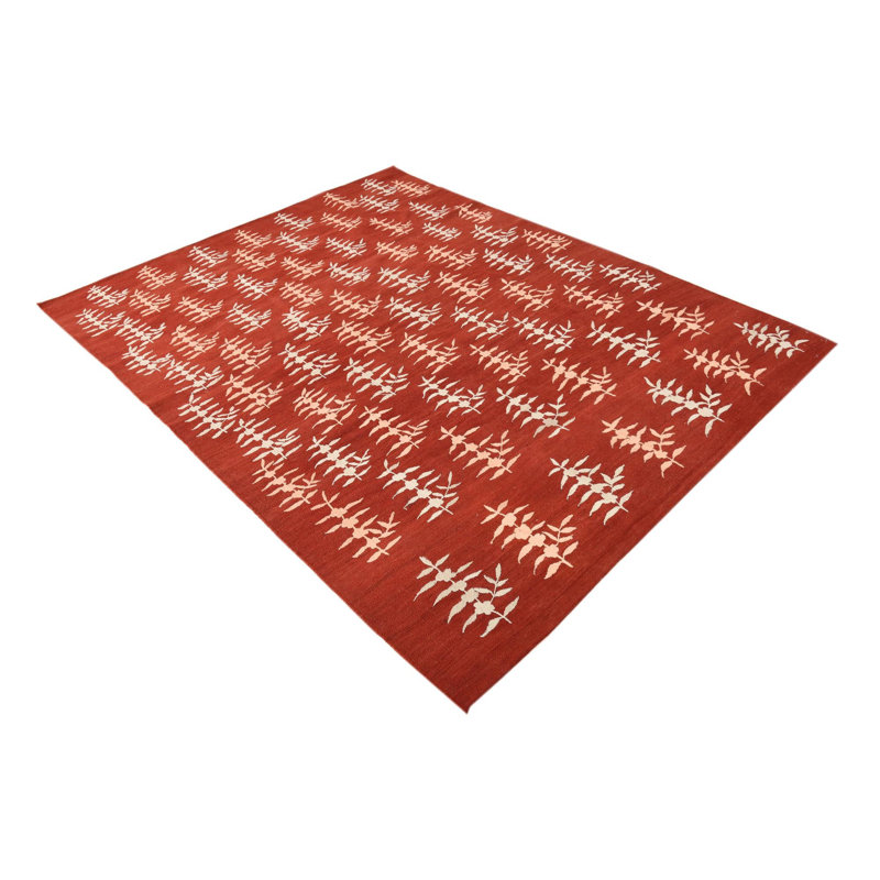 5x8 Pinkerton Rust Red Rug