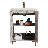 24'' Single Bathroom Vanity with Ceramic Top-1061710054