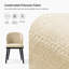 Chaise de salle à manger moderne avec pieds en bois massif Kanalu -1398827155