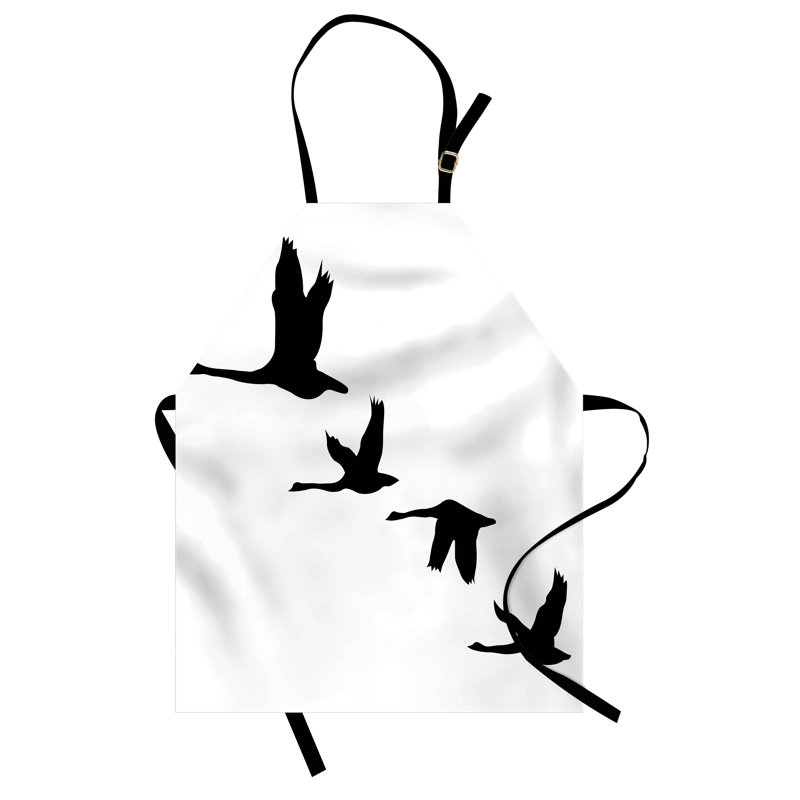 No Pattern Bib Apron