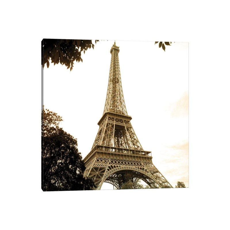 There is always Paris 1 Piece Wrapped Canvas Wall Art, 30.48cm H x 30.48cm W