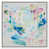White Floater Framed