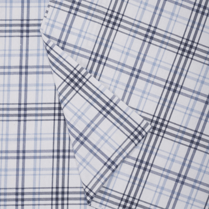 Beldibi Plaid 100% Flannel Cotton Classic Rustic Farmhouse Sheet Set, Blue Plaid, Twin XL Sheet 3pc Set
