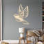 Décoration murale abstraite en forme d'oiseau - ACM-887773818-887773816