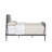 Graycin - Complete Bed - Queen - Matte Black Finish-626117396