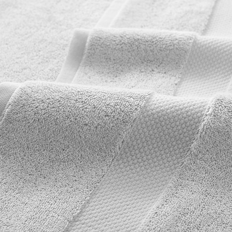 Standard Cotton Hand Towel 16x30 (6/Pack), Fog Gray