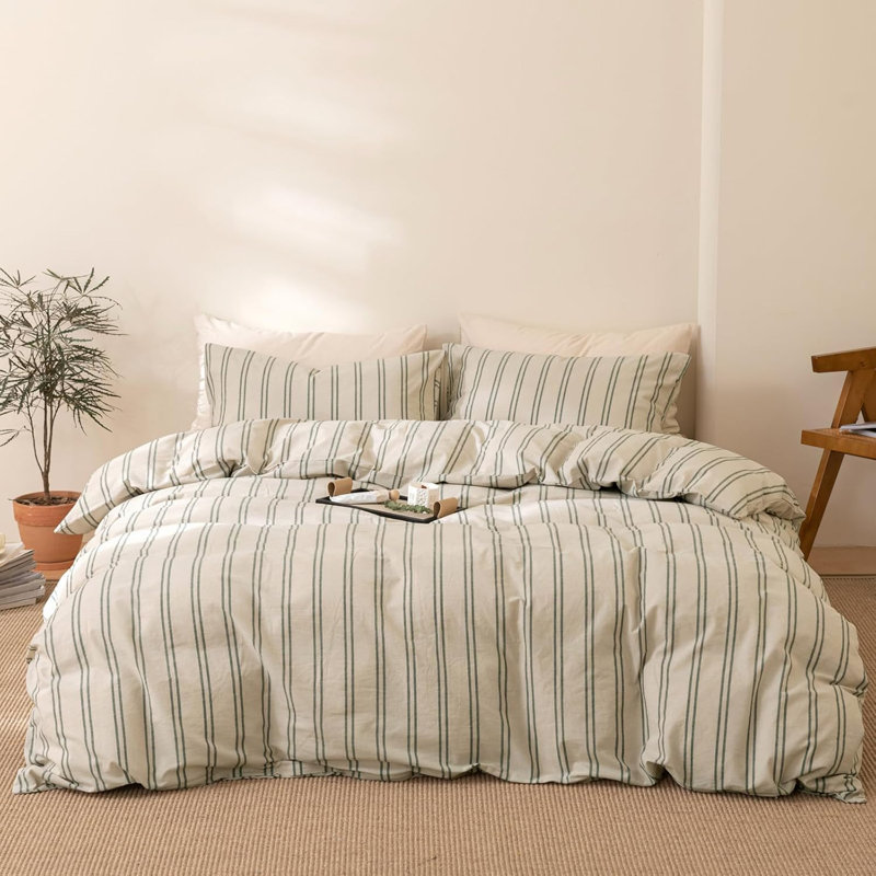 Microfiber Comforter Set, Twin XL Comforter + 4 Additional Pieces, Floral 01