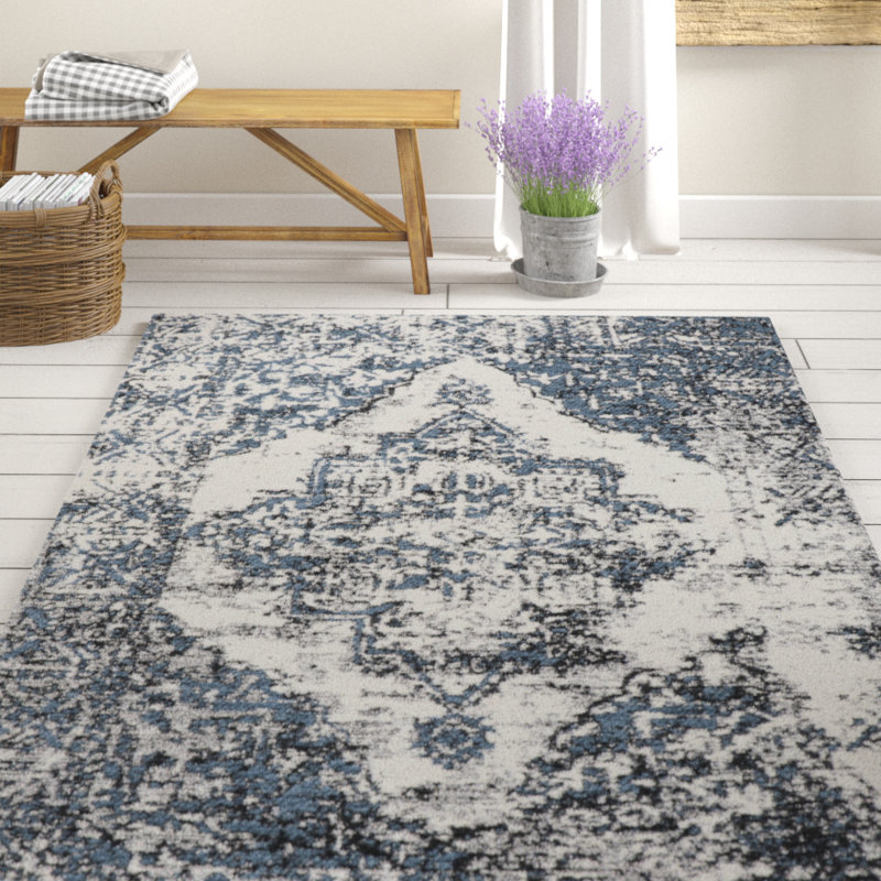 Tapis oriental Janiya, Rectangle 4 pi x 6 pi