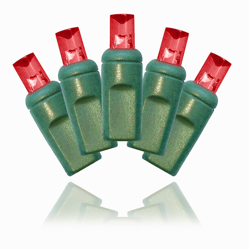 Guirlande 70 lumières, Rouge, L 23 pi, 70