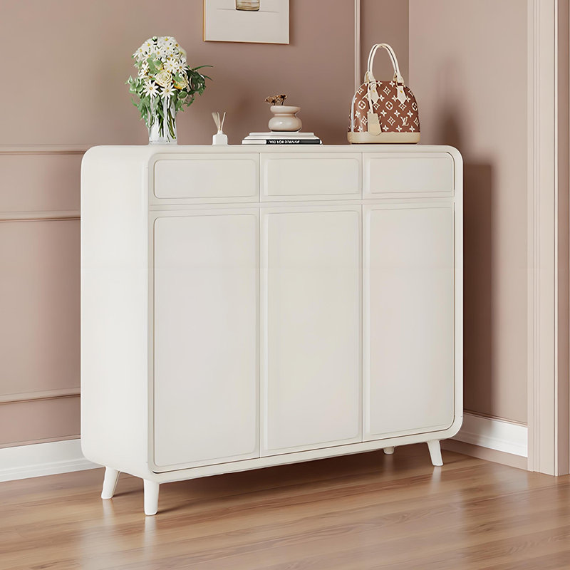 French style romantic storage shoe cabinet