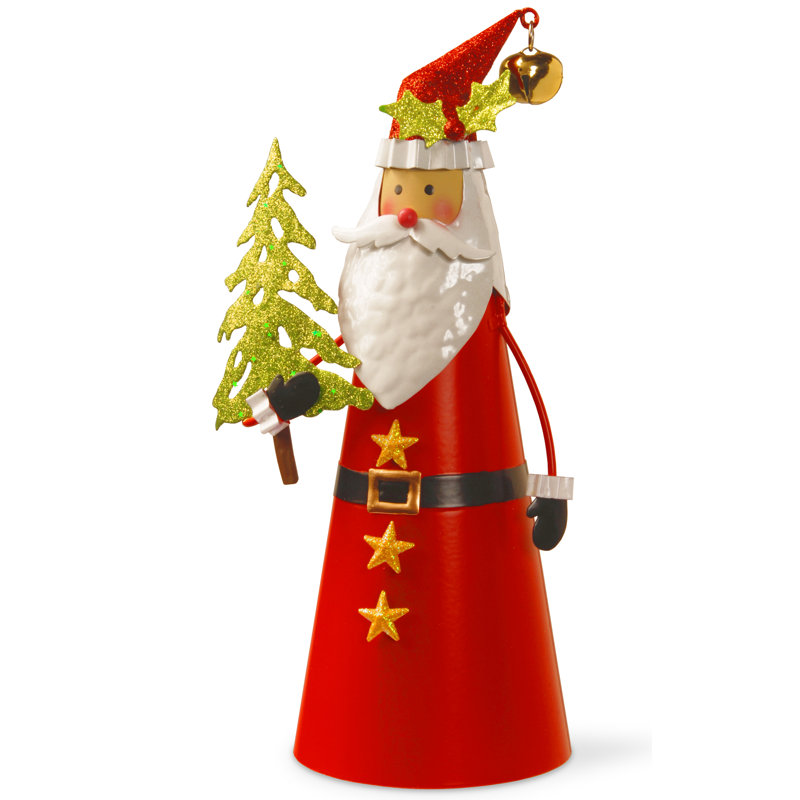 Père Noël en métal 12 po