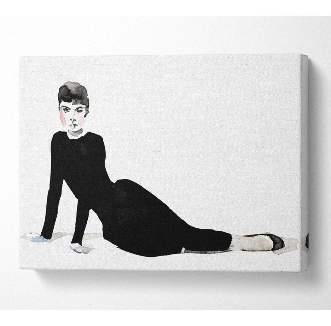 Audrey Hepburn Katzenkostüm - Druck