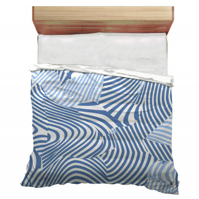 Édredon uni en microfibre / polyester