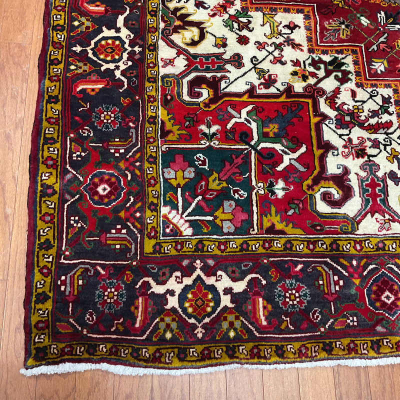 HERAT ORIENTAL Handmade Heriz Wool Rug