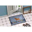 Tapis d'extérieur antidérapant Moneca Terrier Welcome-41083747