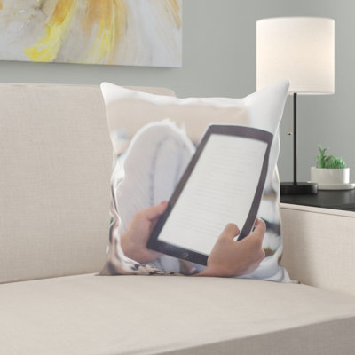 Kindle Throw Pillow