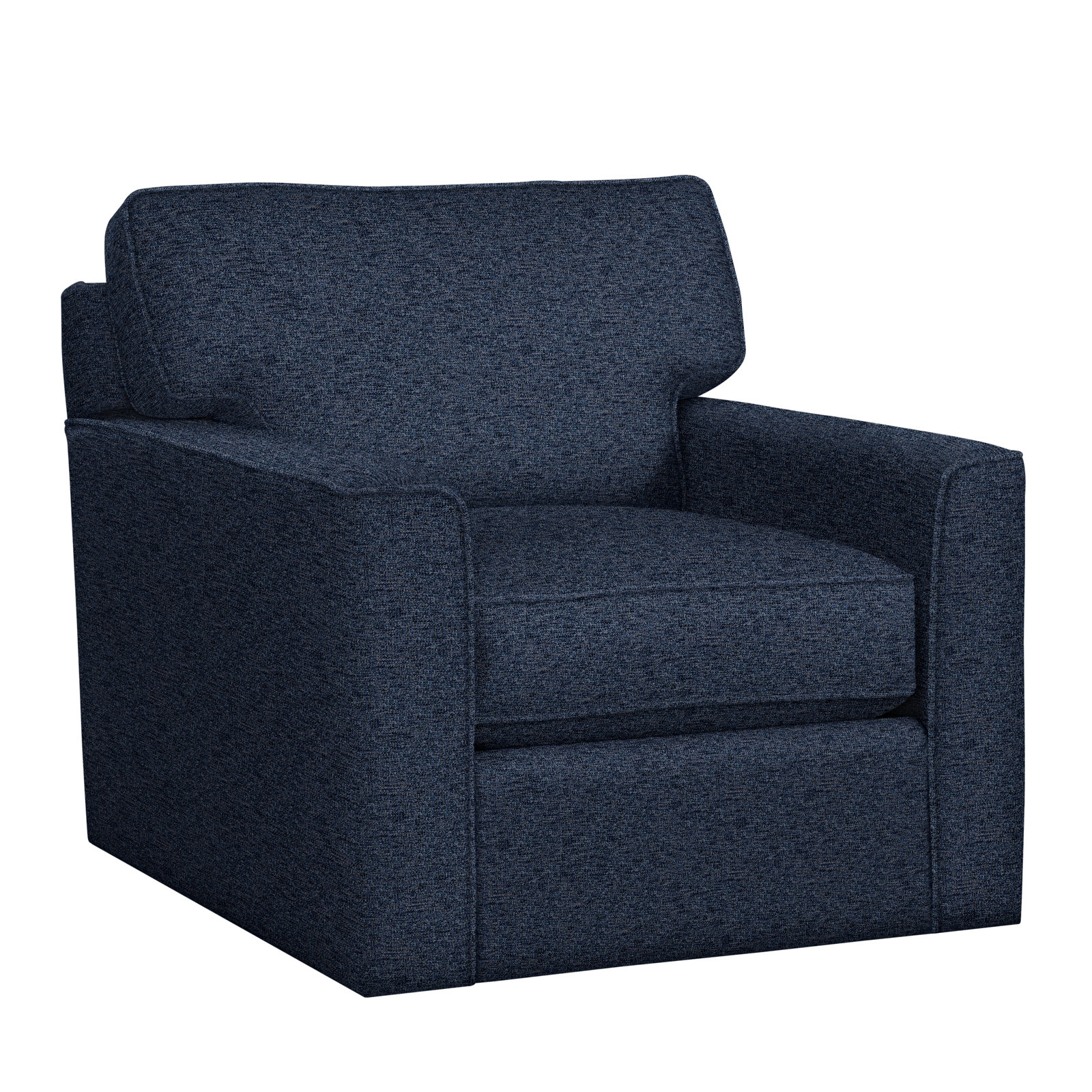Frye Upholstered Accent Chair, Basic Navy; 0317-61