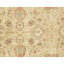 Hand Knotted Wool Area Rug in Gold