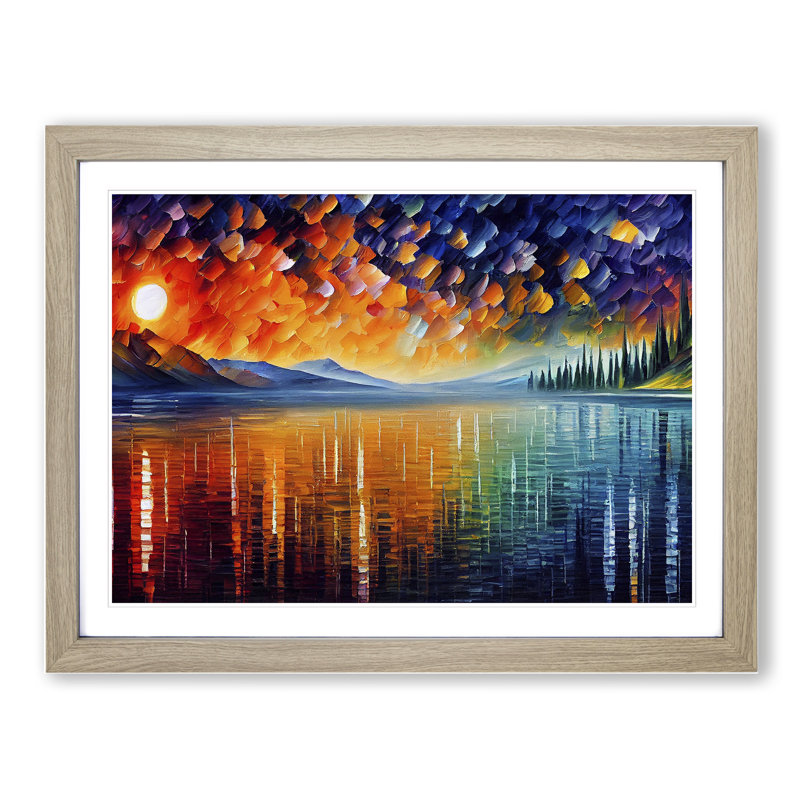 Glowing Lake Vol.3 - Single Picture Frame Print
