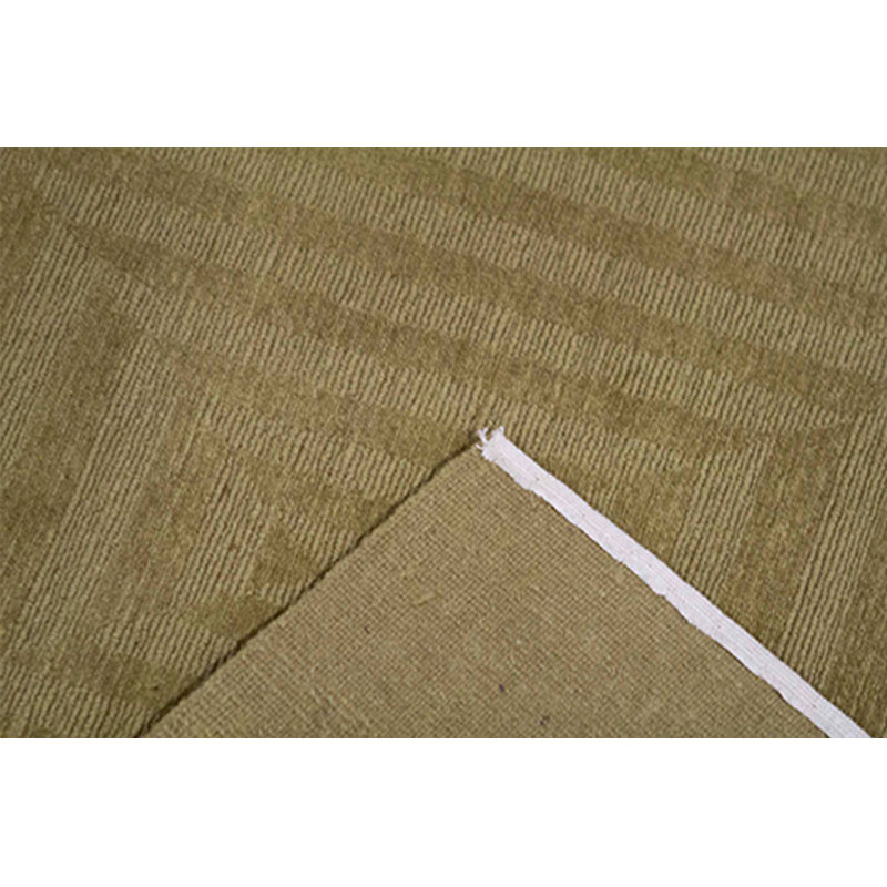 Hand-Knotted High-Quality Gold Area Rug