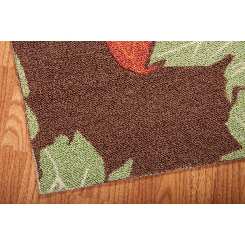 Tapis chocolat Cabell, Rectangle 5' x 7'