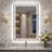 LED Rectangular Bathroom Mirror, Adjustable Light, Anti-fog Glass-30318878