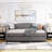 Upholstered Daybed With Two Drawers And Wood Slat-1006891640